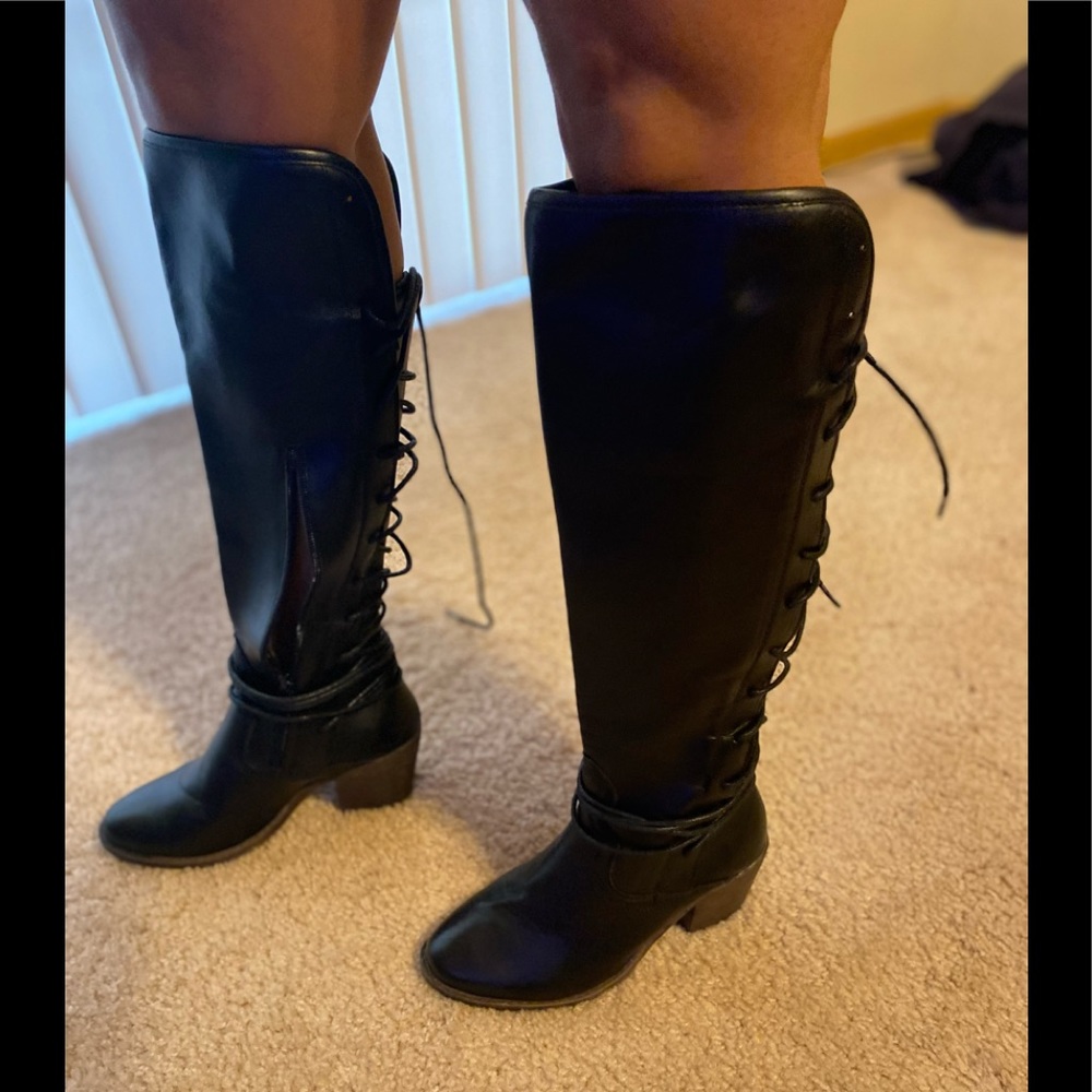 Brand new leather cowgirl boots